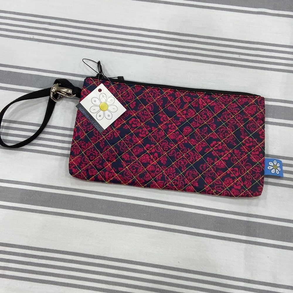 Fiorini-Ava-Navy with Pink Flowers